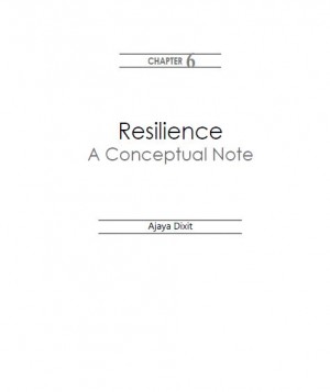 Resilience: A Conceptual Note
