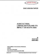 Agricultural Liberalisation and Its Impact on South Asia 