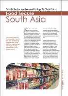 Private Sector Involvement in Supply Chain for a Food Secure South Asia