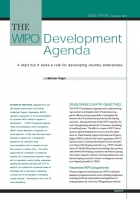 The WIPO Development Agenda 