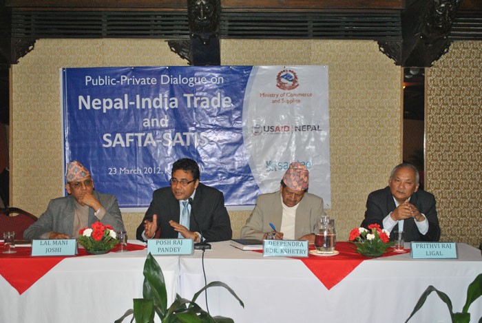 Public-Private Dialogue on Nepal-India Trade, SAFTA-SATIS