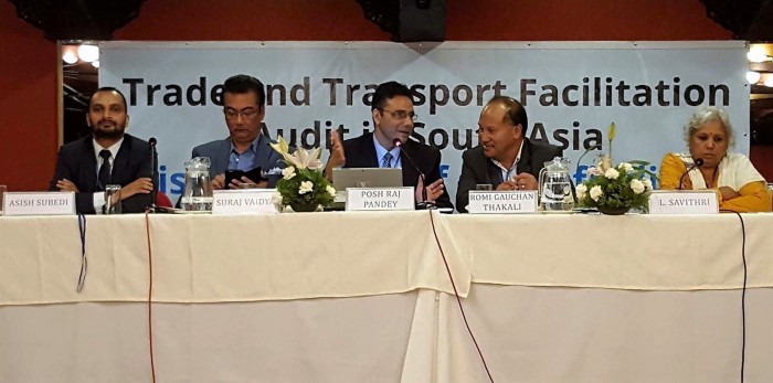 Trade and Transport Facilitation Audit in South Asia: Dissemination of study findings
