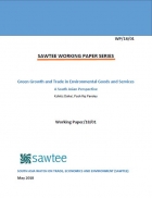 Green Growth and Trade in Environmental Goods and Services A South Asian Perspective 