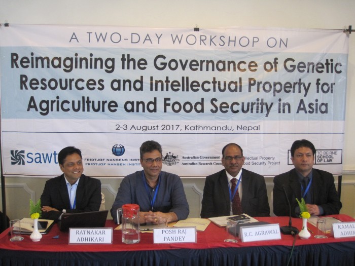 A Two-Day Workshop on  Reimagining the Governance of Genetic Resources and Intellectual Property for Agriculture and Food Security in Asia 