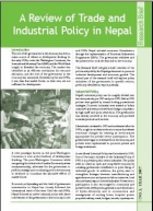  A Review of Trade and Industrial Policy in Nepal