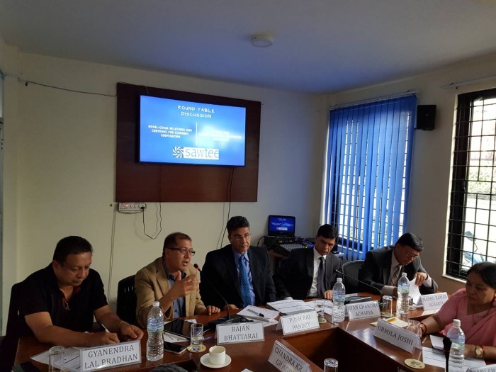 Round table discussion on Nepal-China relations and contours for economic cooperation