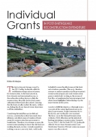 Individual Grants: In Post-Earthquake Reconstruction Expenditure 
