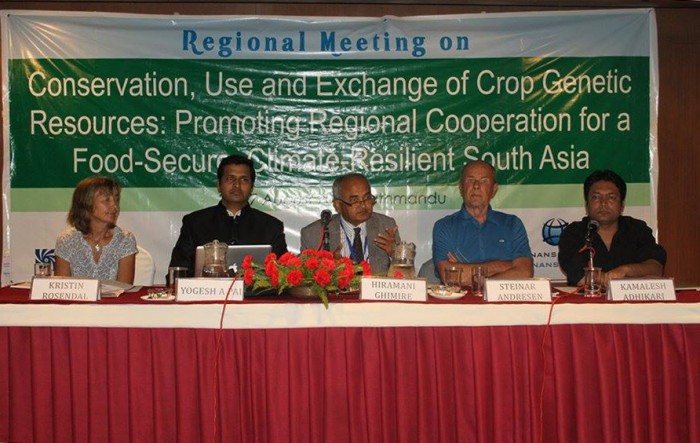  Regional meeting on Conservation, Use and Exchange of Crop Genetic Resources: Promoting Regional Cooperation for a Food-Secure, Climate- Resilient South Asia