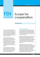 FDI in South Asia Scope for cooperation